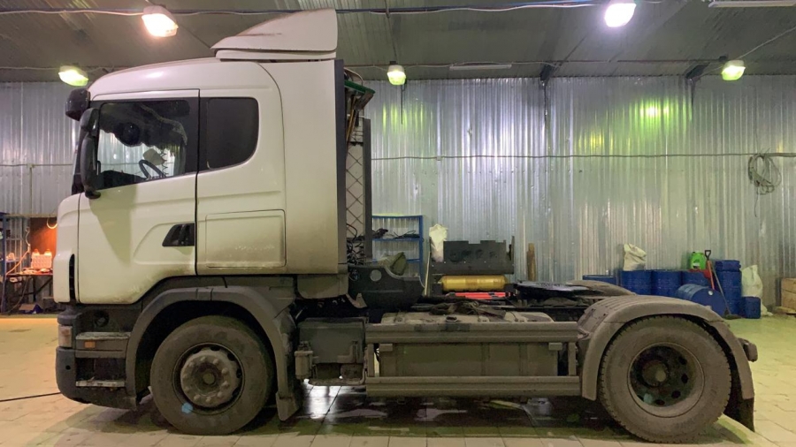 Установка ГБО на тягач SCANIA G 400