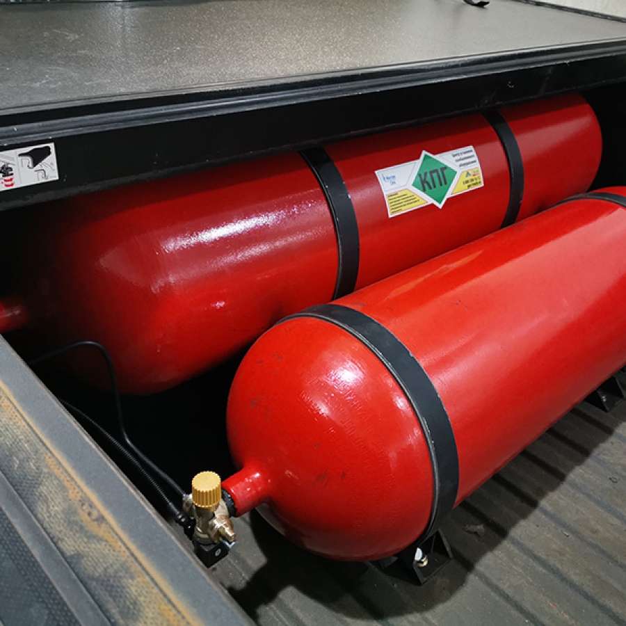 Газобалонное оборудование на TOYOTA TUNDRA