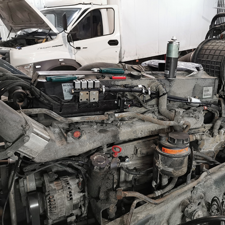 Газодизельный комплект на тягач RENAULT