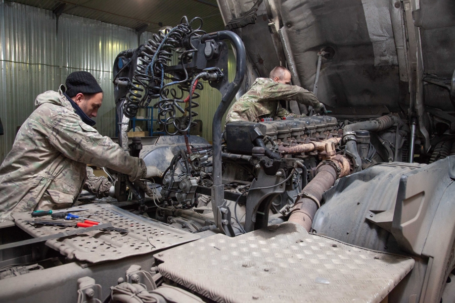 Переоборудование на газодизель тягач СКАНИЯ