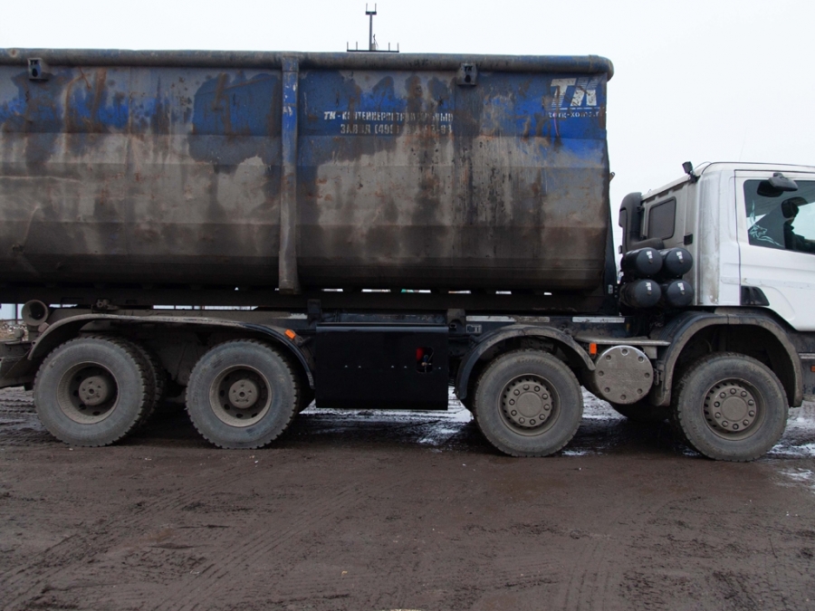 Установка ГБО на тягач SCANIA