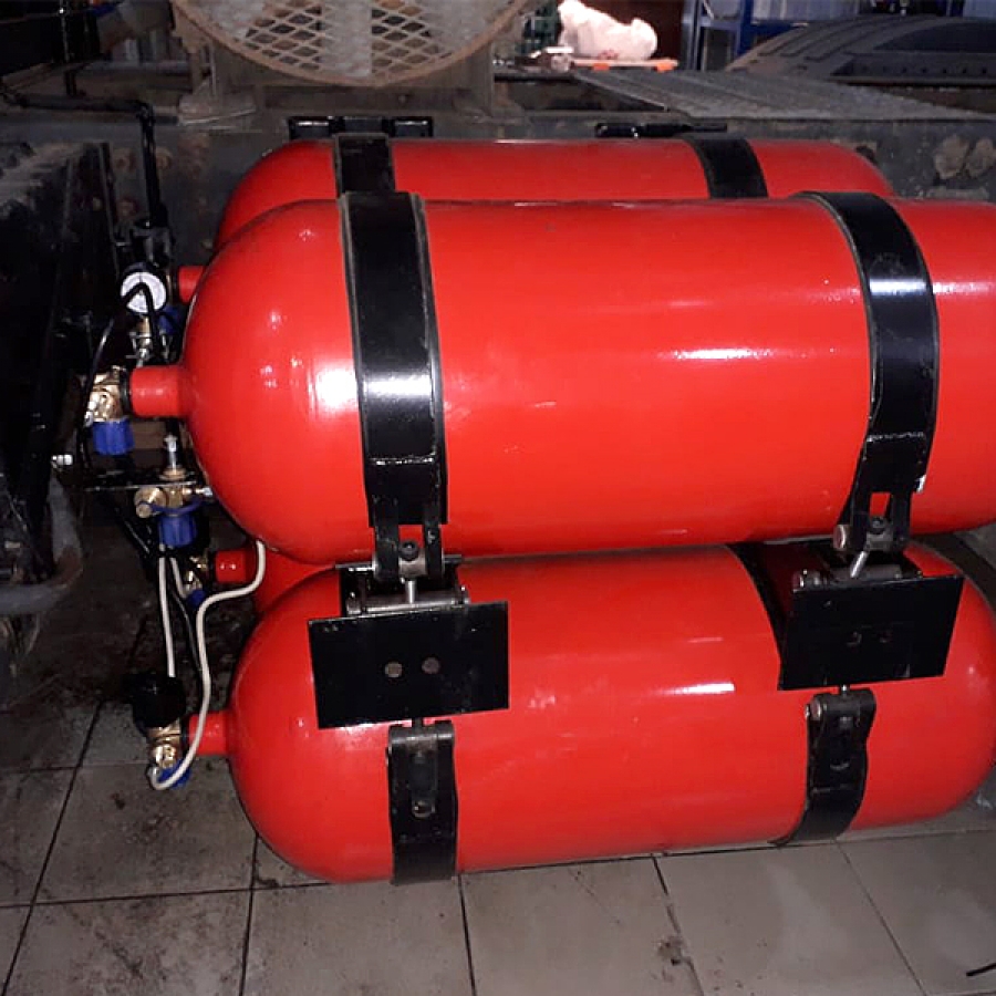 Газификация седельного тягача VOLVO