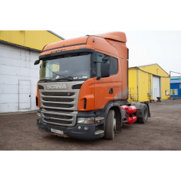 Установка ГБО на седельный тягач SCANIA